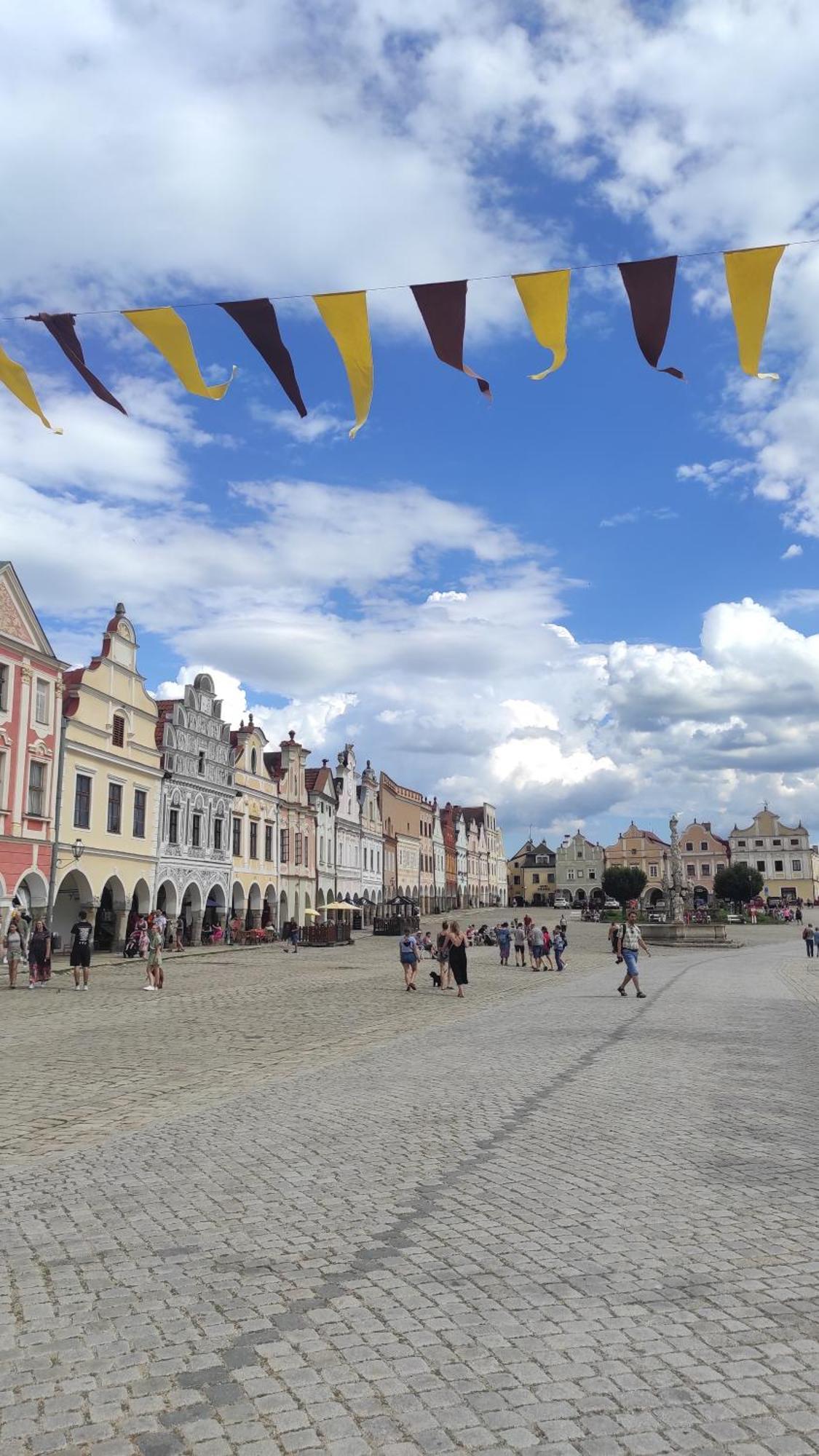 Apartment Telc Hradecka エクステリア 写真